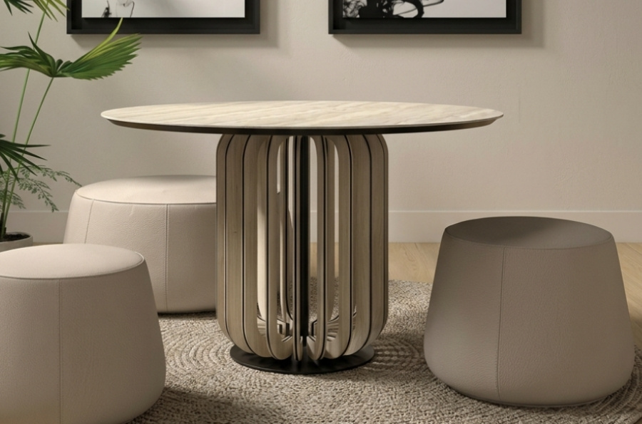 mesas de comedor modelo OMEGA